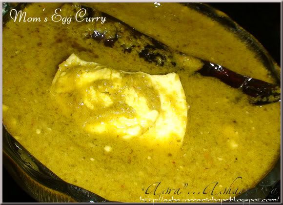 Mom's Egg Curry