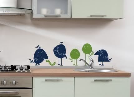 Funny Birds Decal=