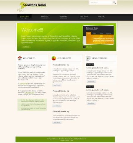 Dynamic XHTML Corporate - Ecoforest