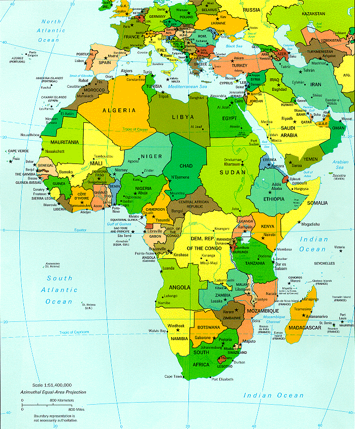 Africa Map