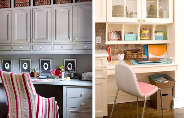 marcus design: {4 kitchen desk ideas}