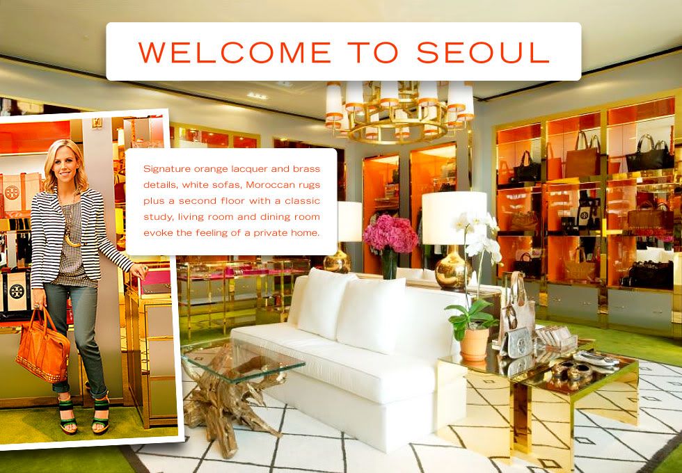 Marcus Design   tory burch  the new seoul boutique