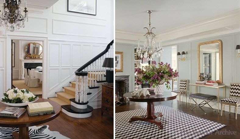 Marcus design: {round entry tables ...}