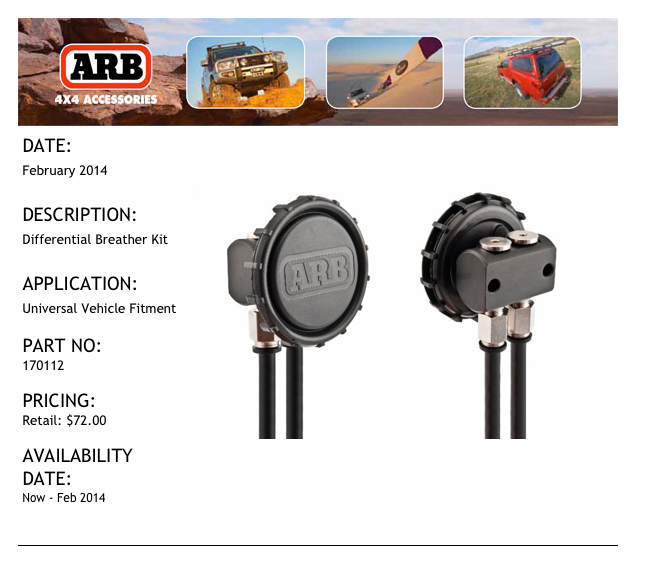 New Diff Breather Kit Announced! Toyota FJ Cruiser Forum