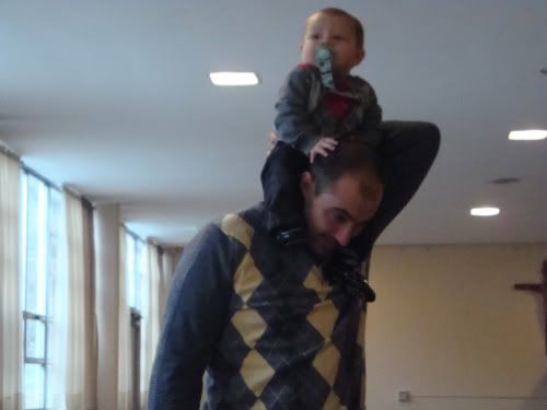cousin and son