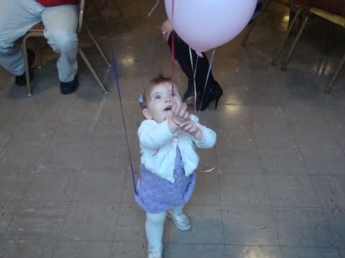 Abby and balloons