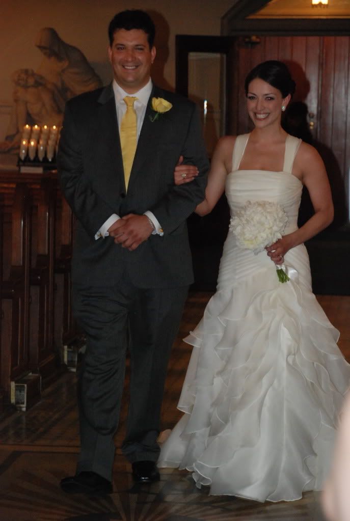 Walking down the aisle