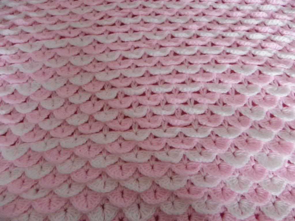BABY REBORN COT PRAM COVER BLANKET CROCHET PATTERN (2) eBay