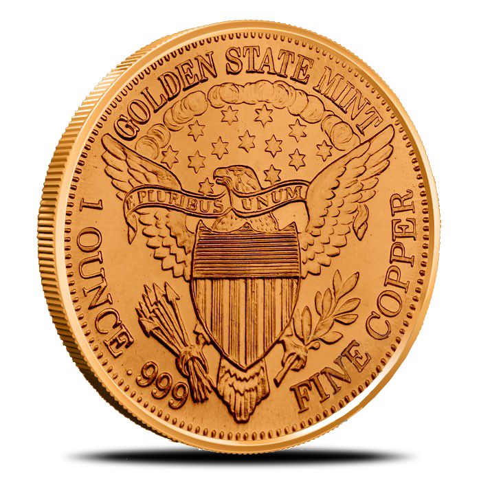 THE STATUE OF LIBERTY 1 OZ .999 FINE COPPER COIN UNCIRCULATED ROUND! BU CU eBay