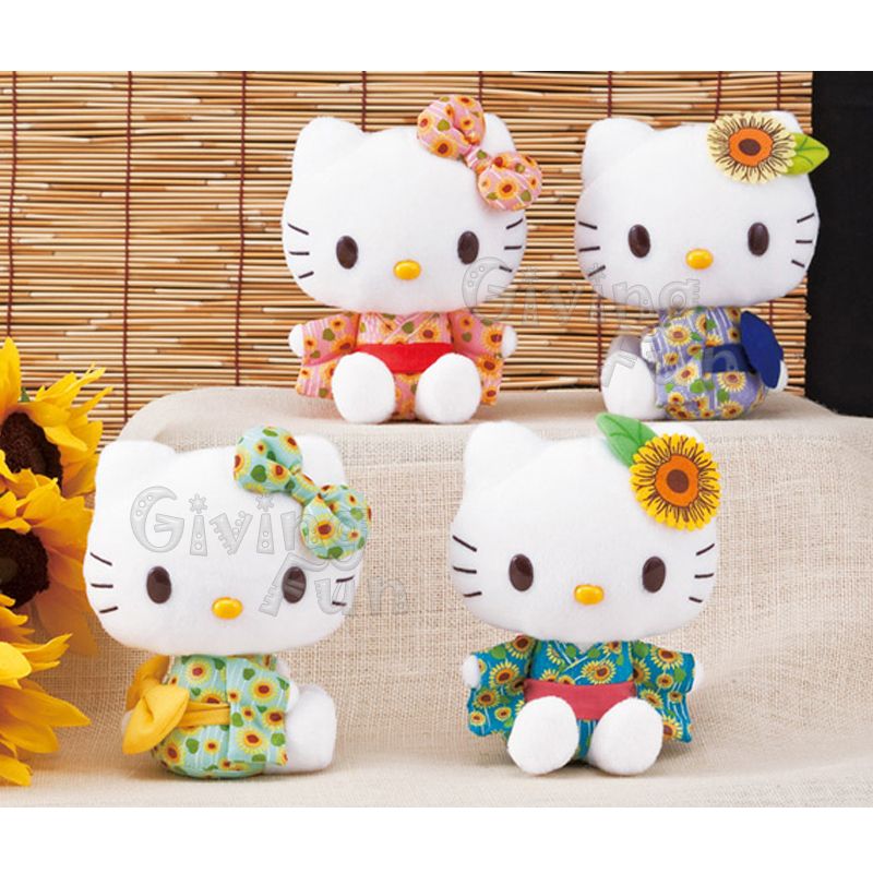 hello kitty kimono figurine