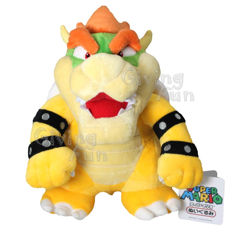 bowser plush doll