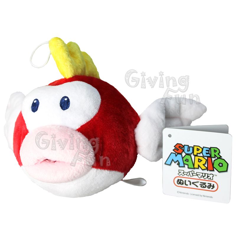 cheep cheep mario plush