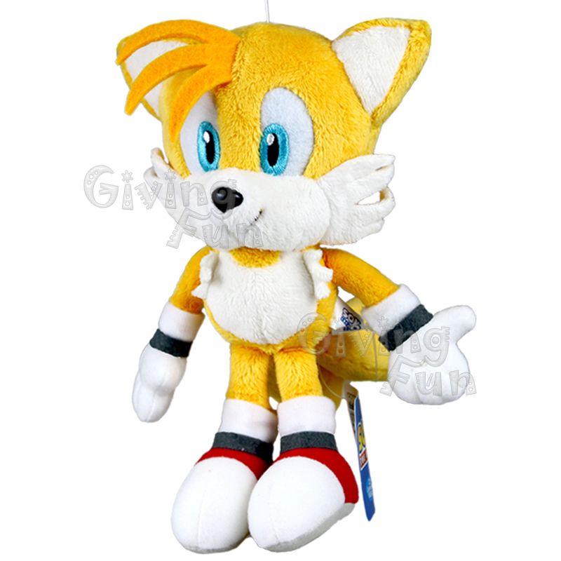 sonic the hedgehog tails plush toy