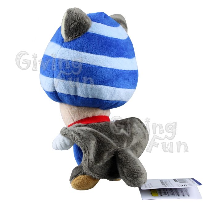 blue toad plush toy