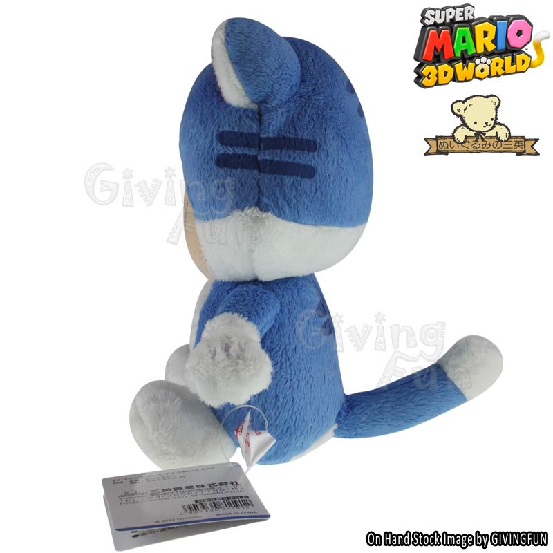 Genuine 2014 Super Mario Bros 3d World 8 Katzen Cat Toad Plush Doll Sanei Jp Ebay 6513