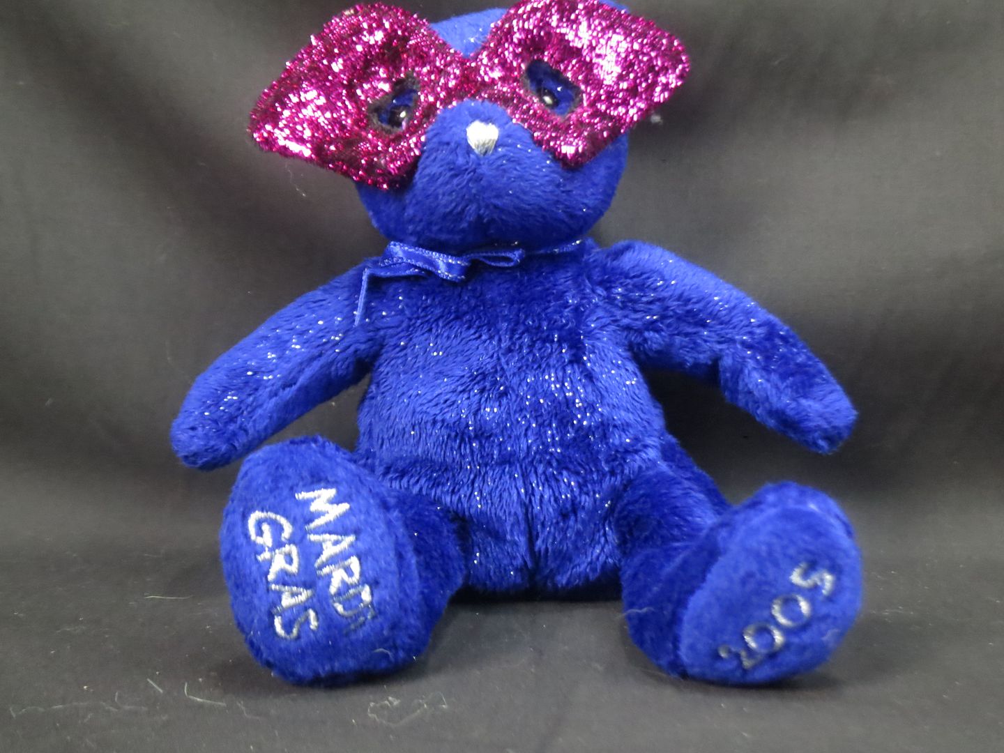 mardi gras teddy bear