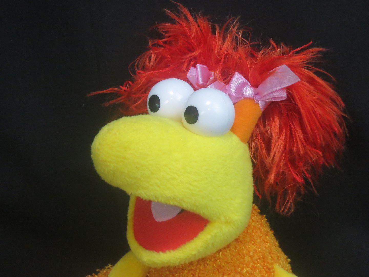 fraggle rock red plush