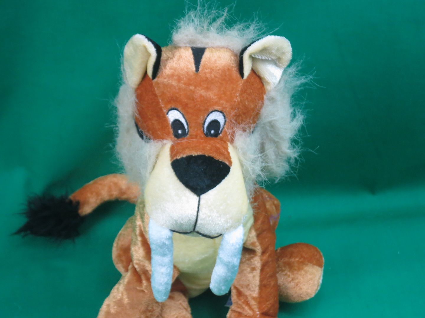 sabertooth tiger plush