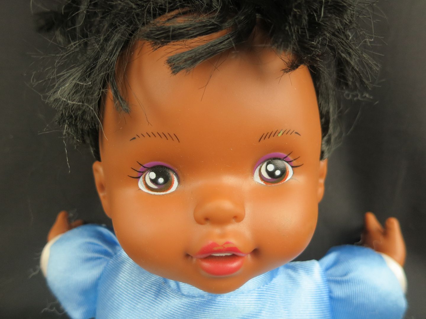 black cheerleader doll