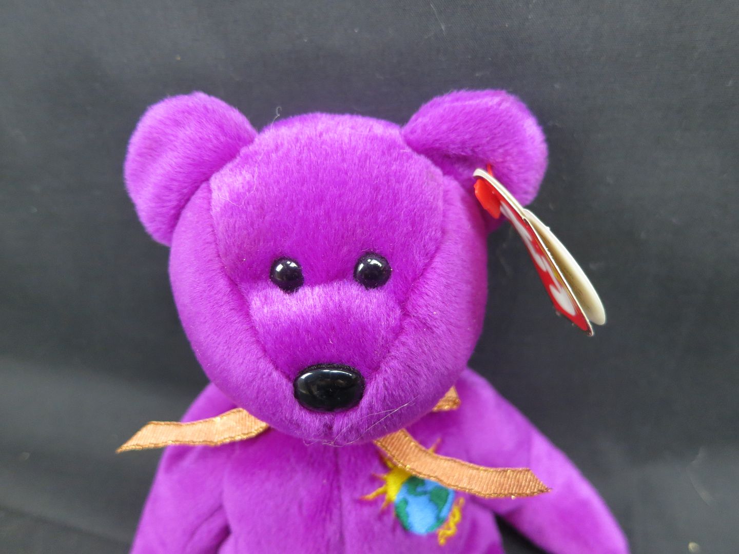 purple teddy bear ty