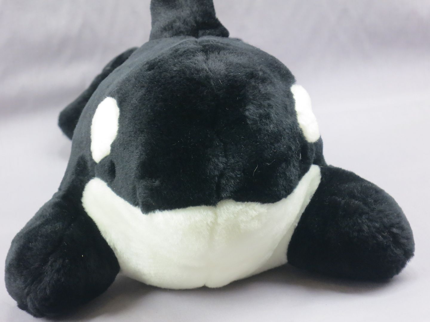 giant stuffed orca