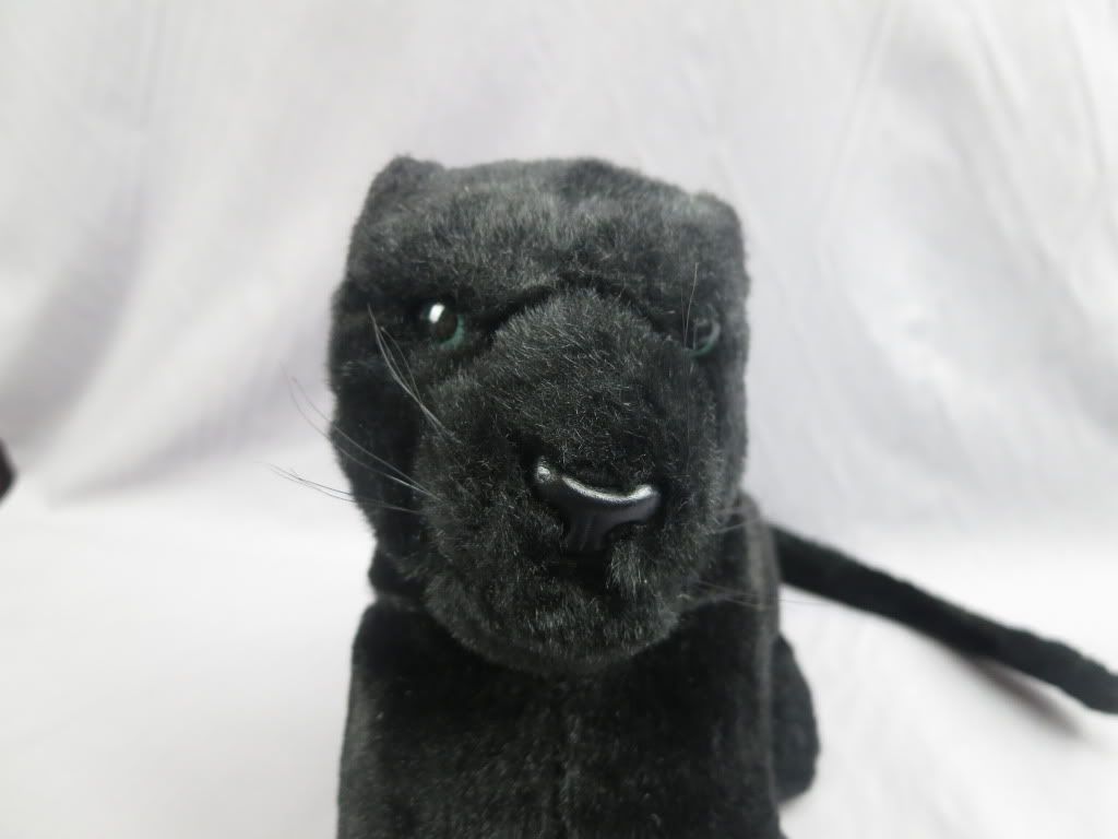 life size black panther stuffed animal