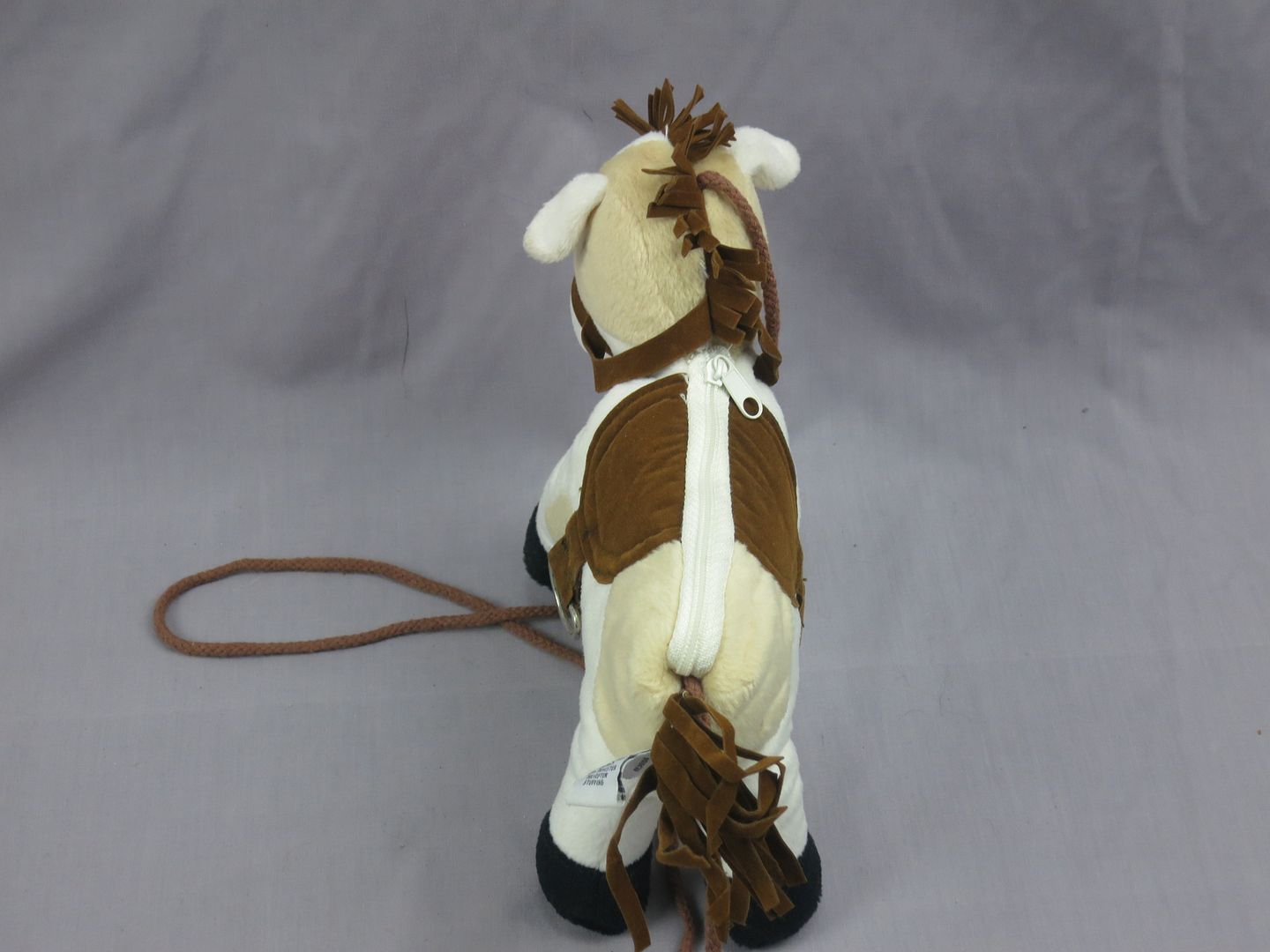 plush horse purse