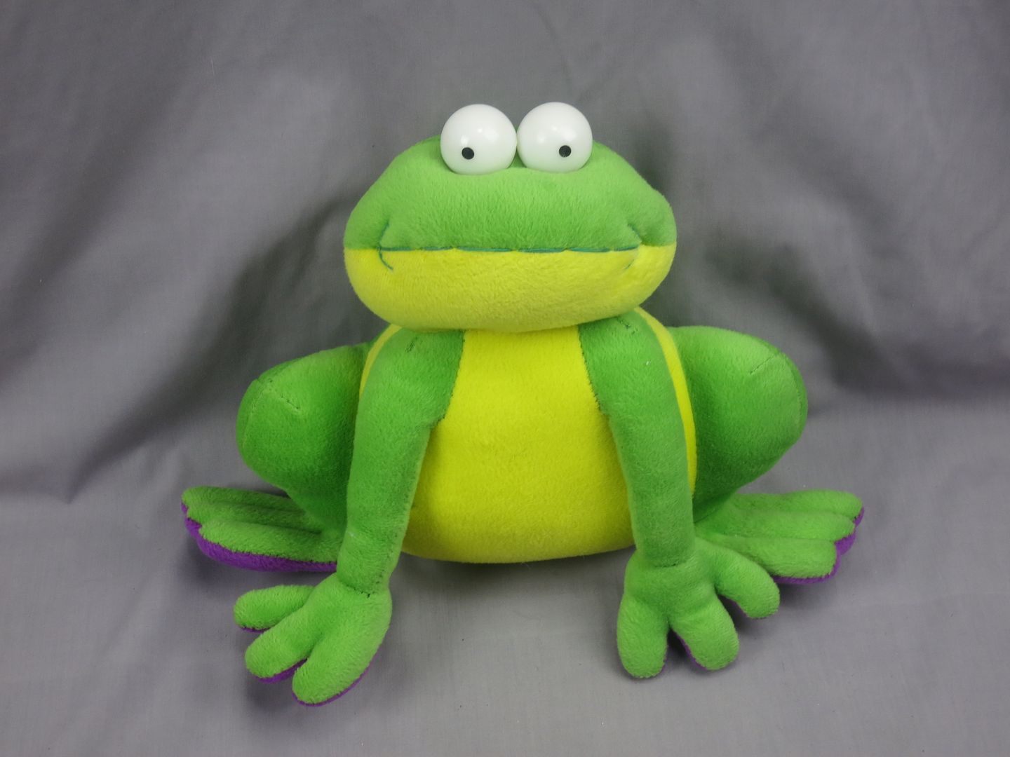 plush stuffed frog