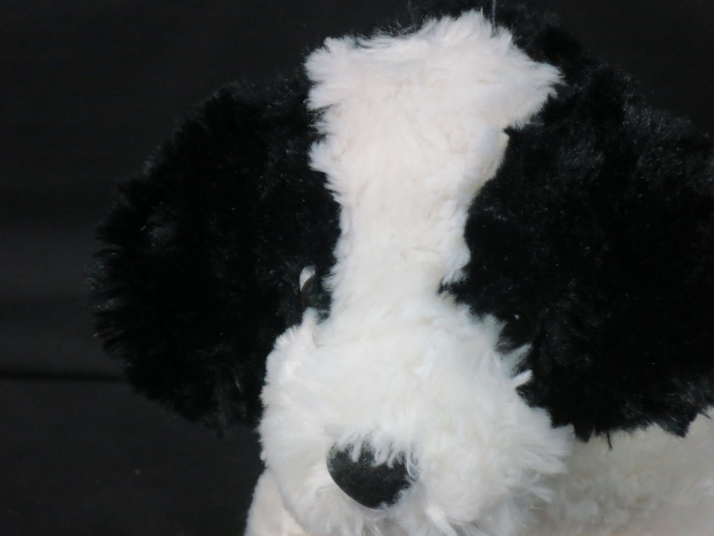 brown border collie plush