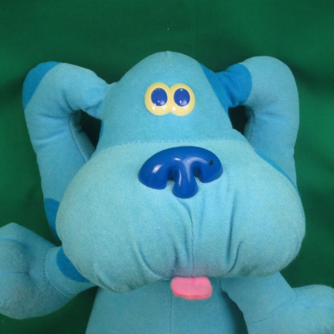 dance along blue plush figure