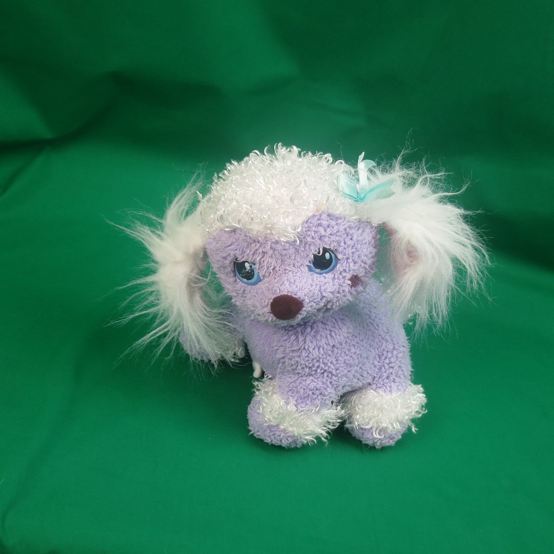 PLAYSKOOL PUPPY SURPRISE PURPLE PLUSH DOG MOM ONLY NO BABIES STUFFED