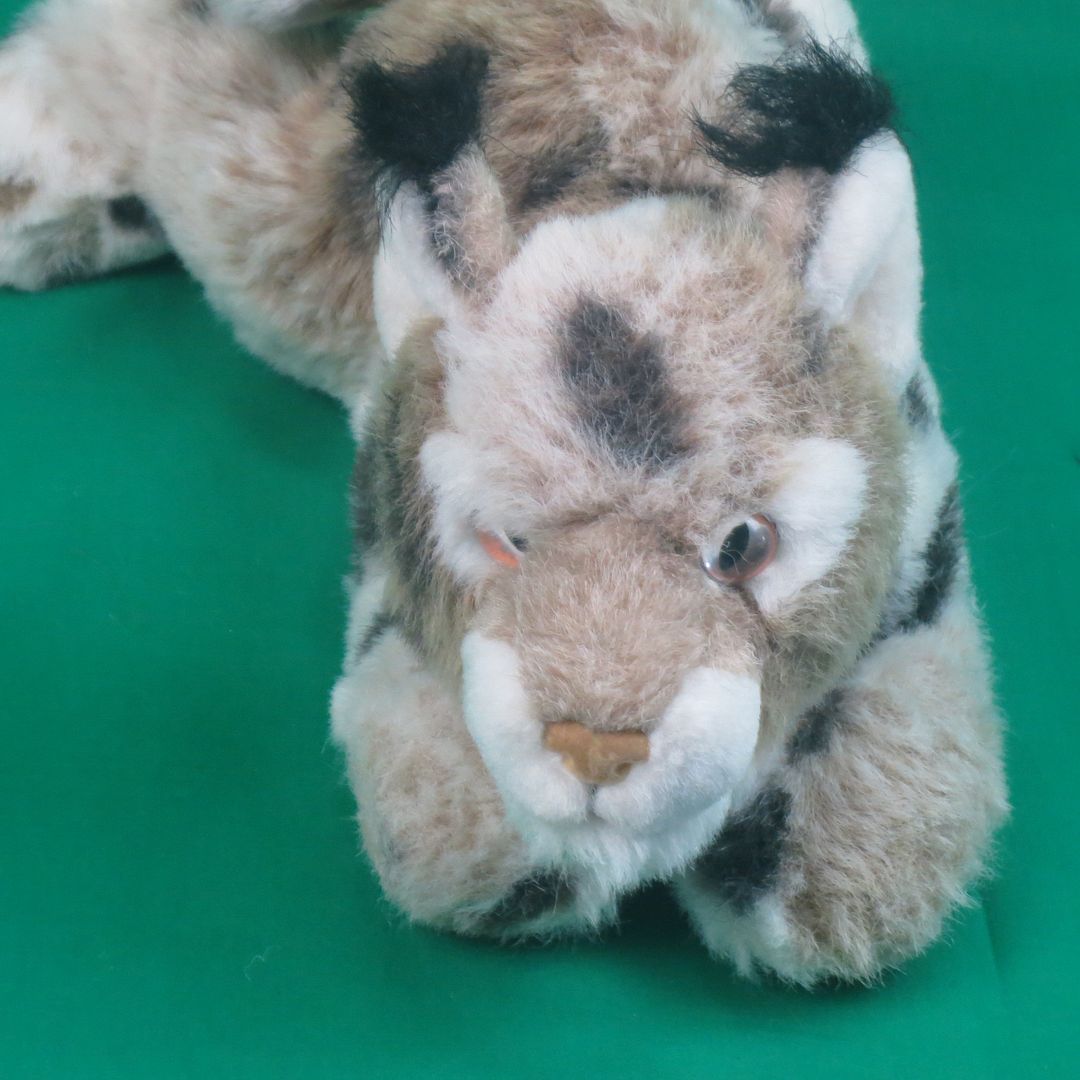 large bobcat stuffed animal