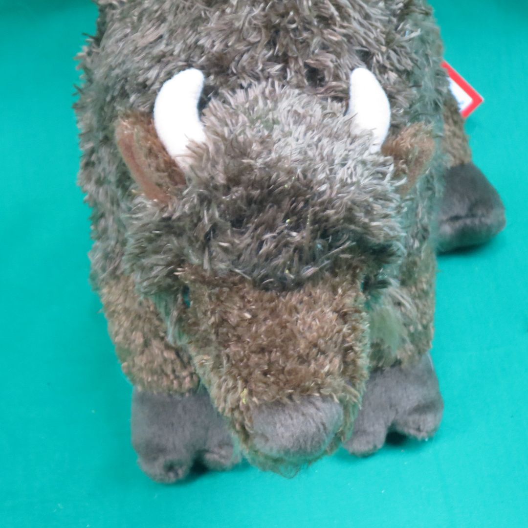 stuffed buffalo toy