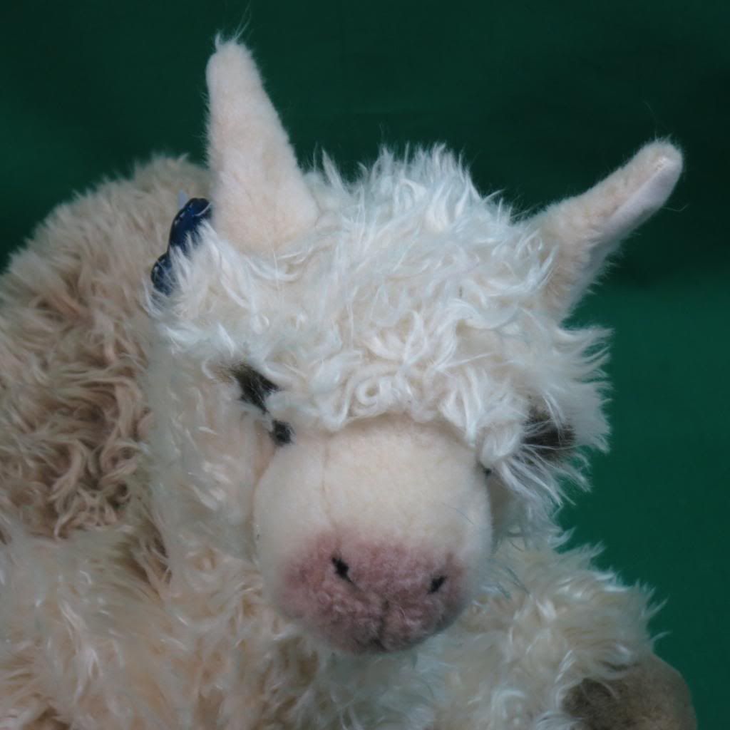 llama fur stuffed animal