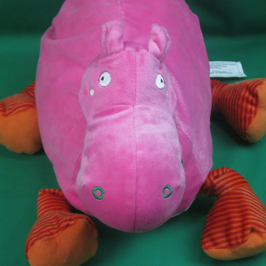 stuffed animal hippo