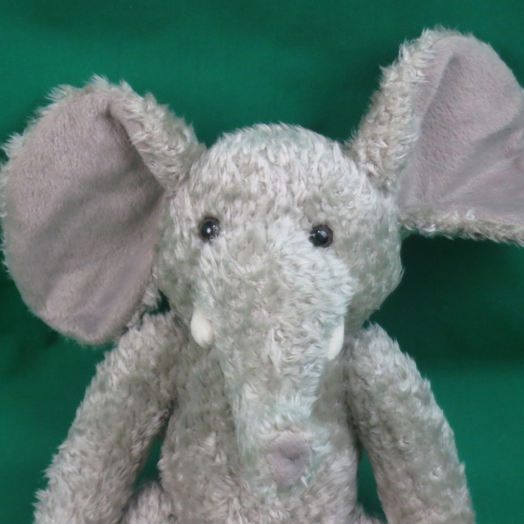 fluffy stuffed elephant