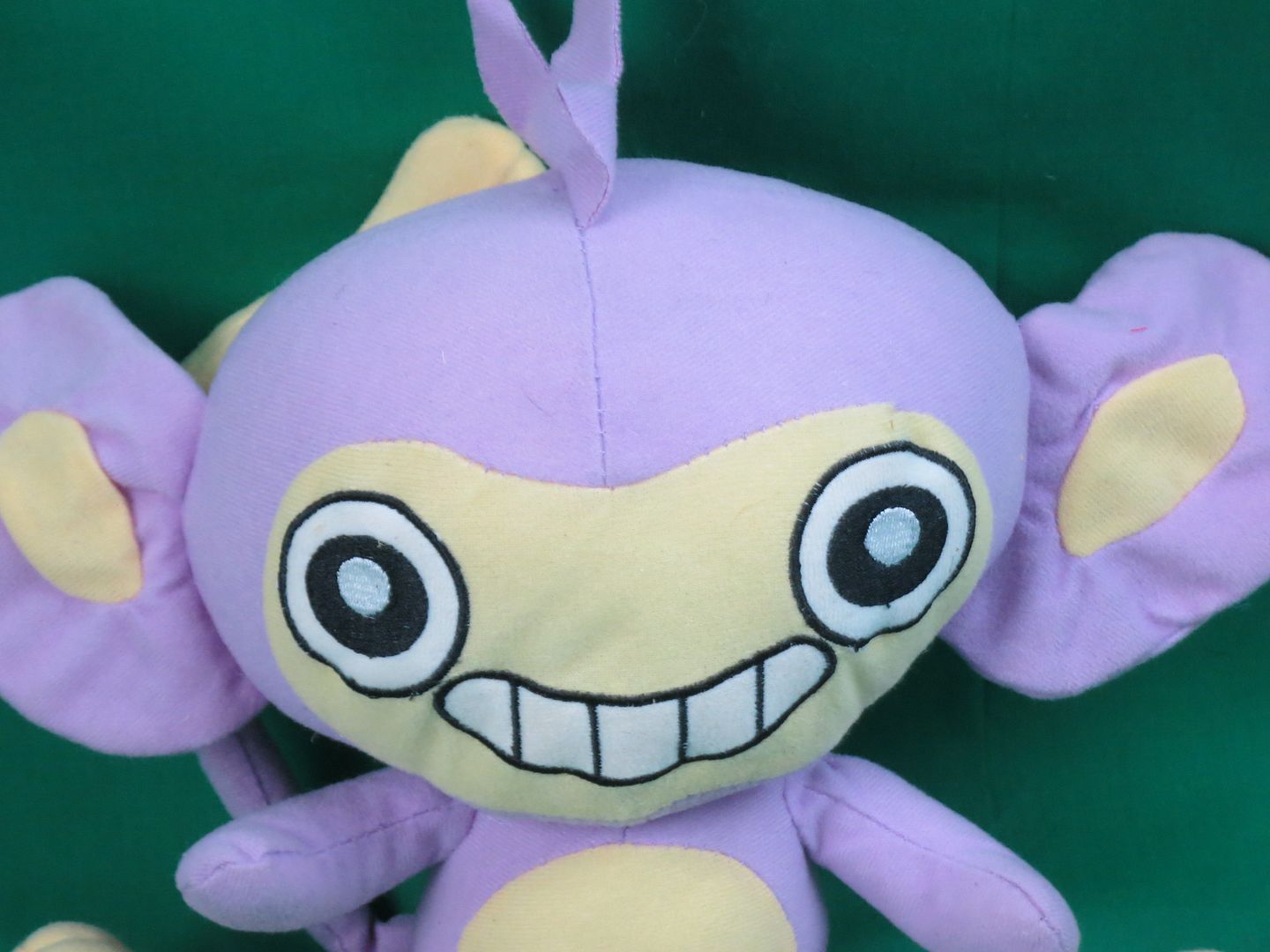 purple toy monkey