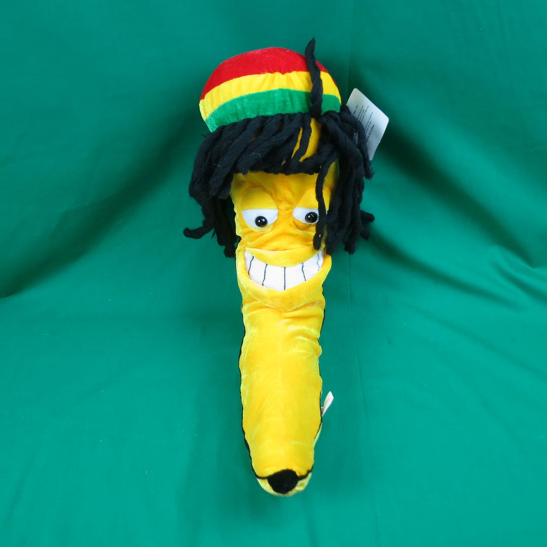 reggae banana plush