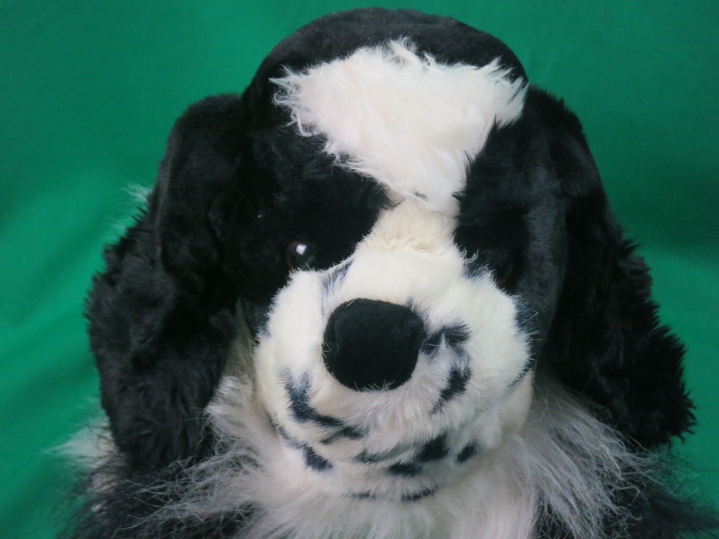 black cocker spaniel plush