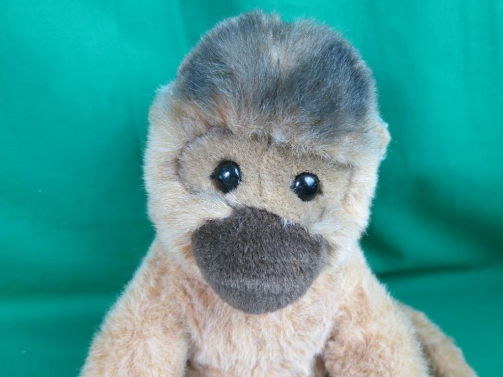 stuffed capuchin monkey