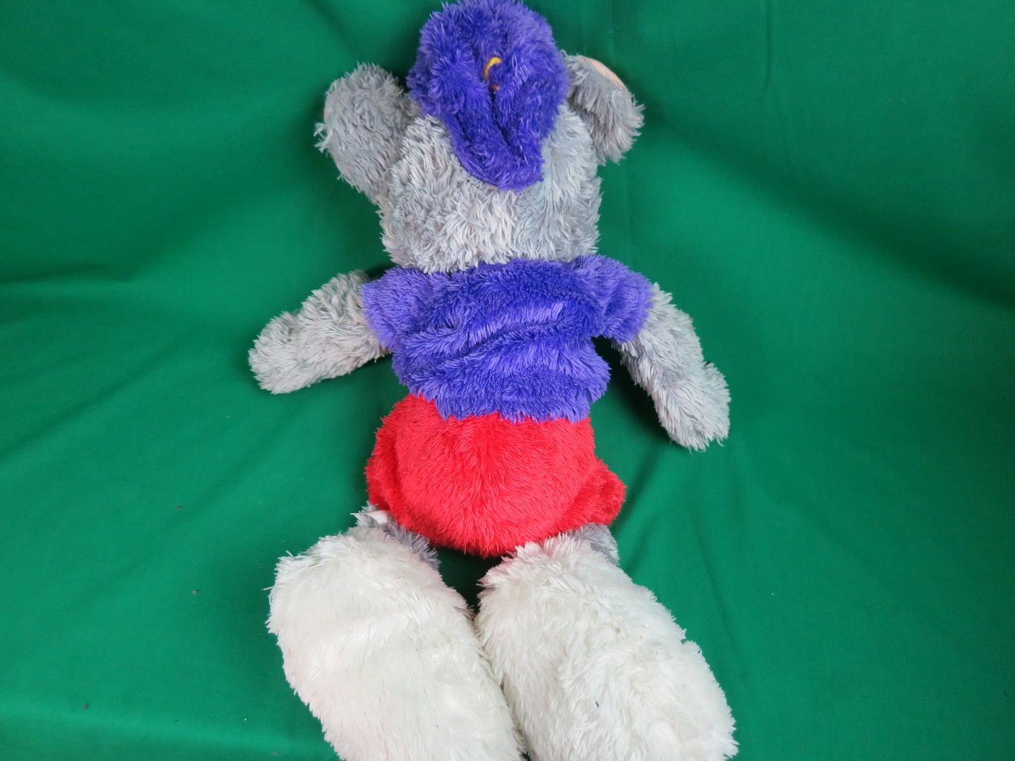 BIG 22" CHUCK E CHEESE STUFFED ANIMAL PLUSH CHENILLE XTRA SOFT FUZZY DOLL PRIZE eBay