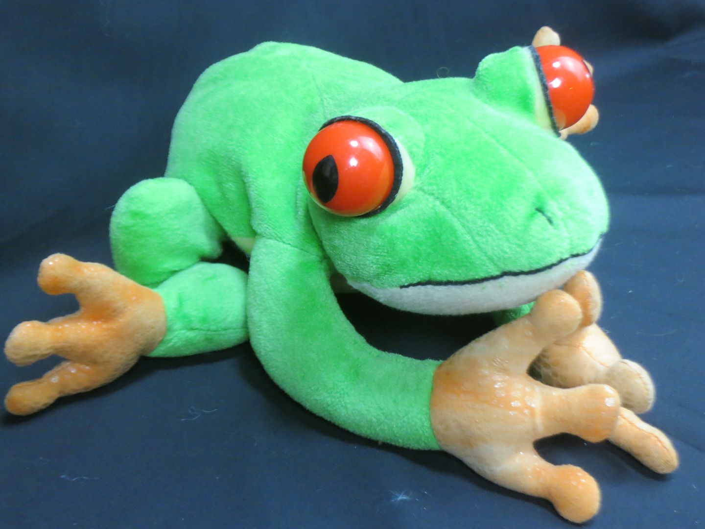 bean the frog plush