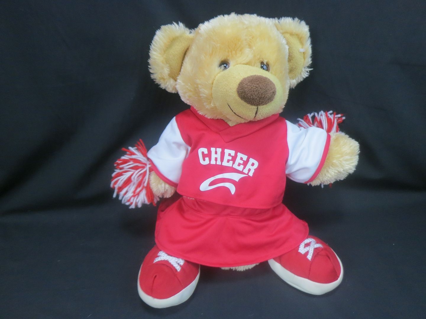 cheerleader teddy bear