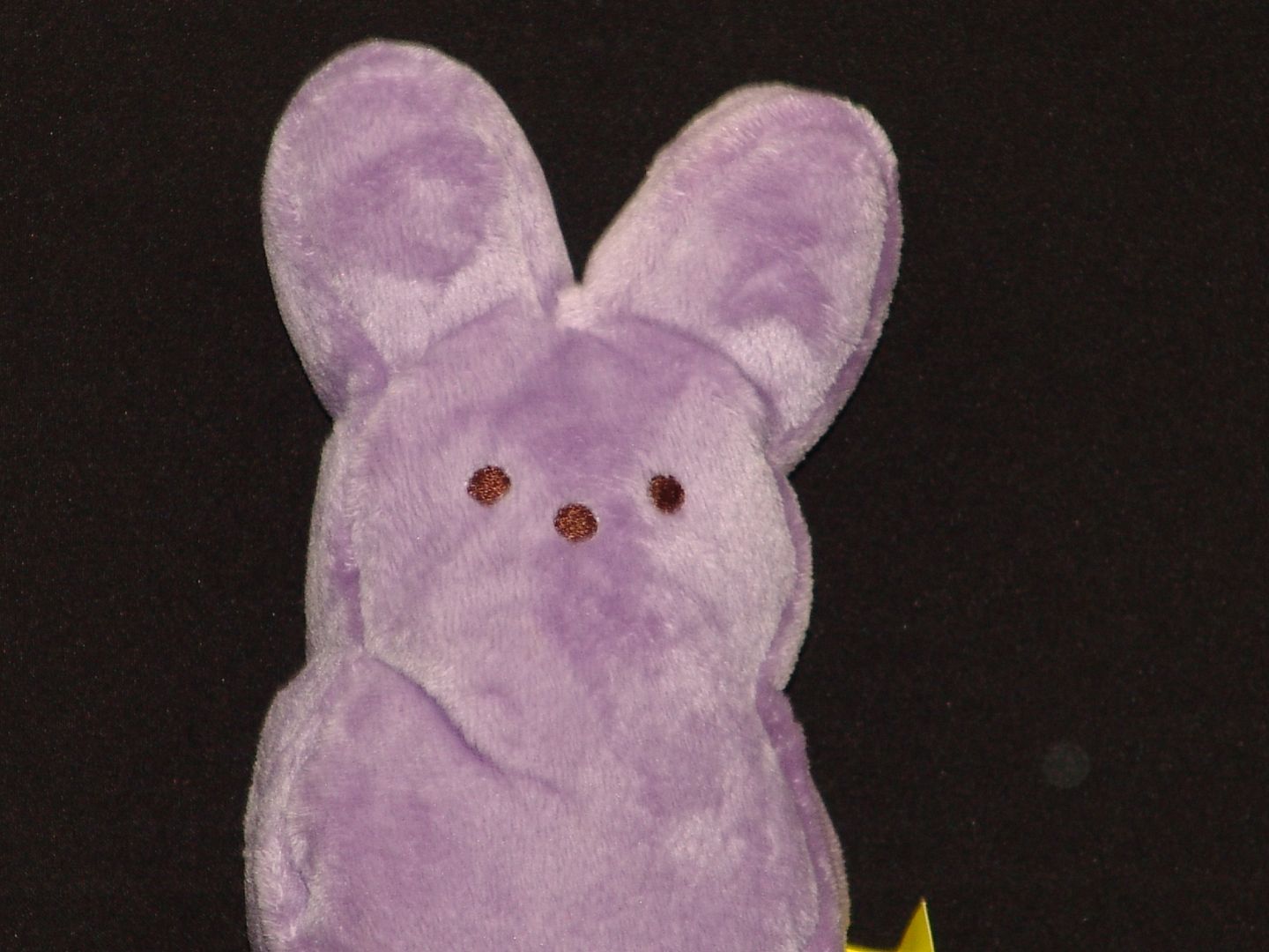 large purple peeps bunny plush easter