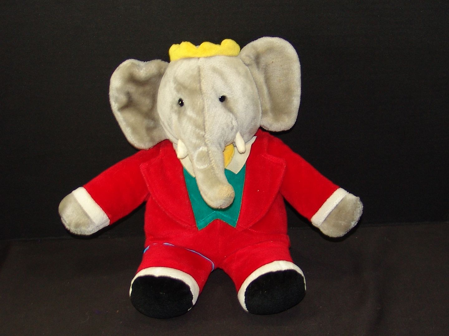 babar the elephant plush toys