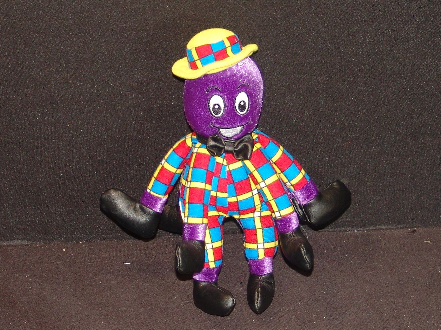 purple octopus plush toy