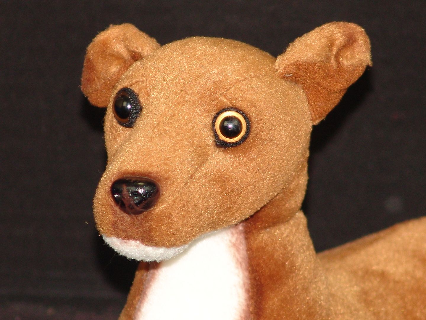 greyhound stuffed animal toy