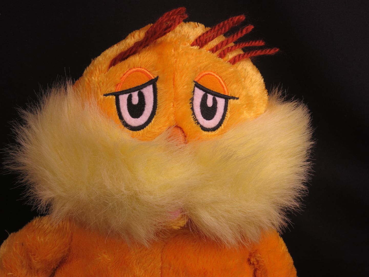 the lorax pipsqueak stuffed animal