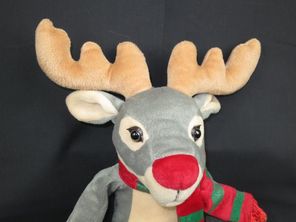 large rudolph stuffed animal