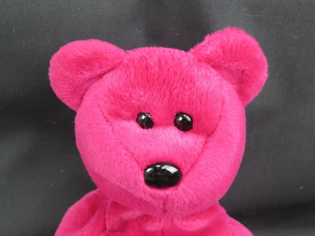 pink ty beanie bear